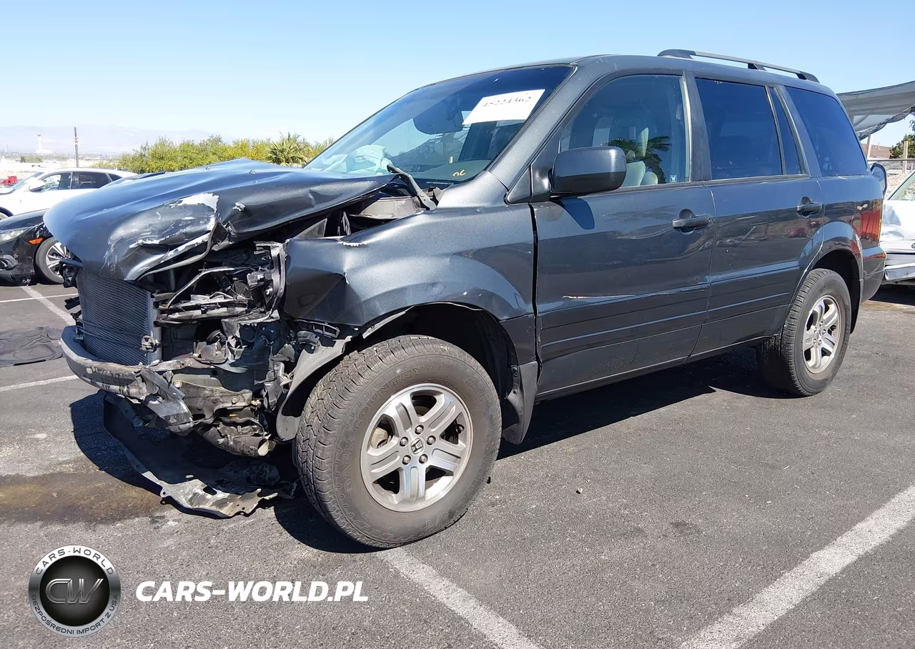 2003 Honda Pilot Ex-L VIN:2HKYF18773H542406 - 2