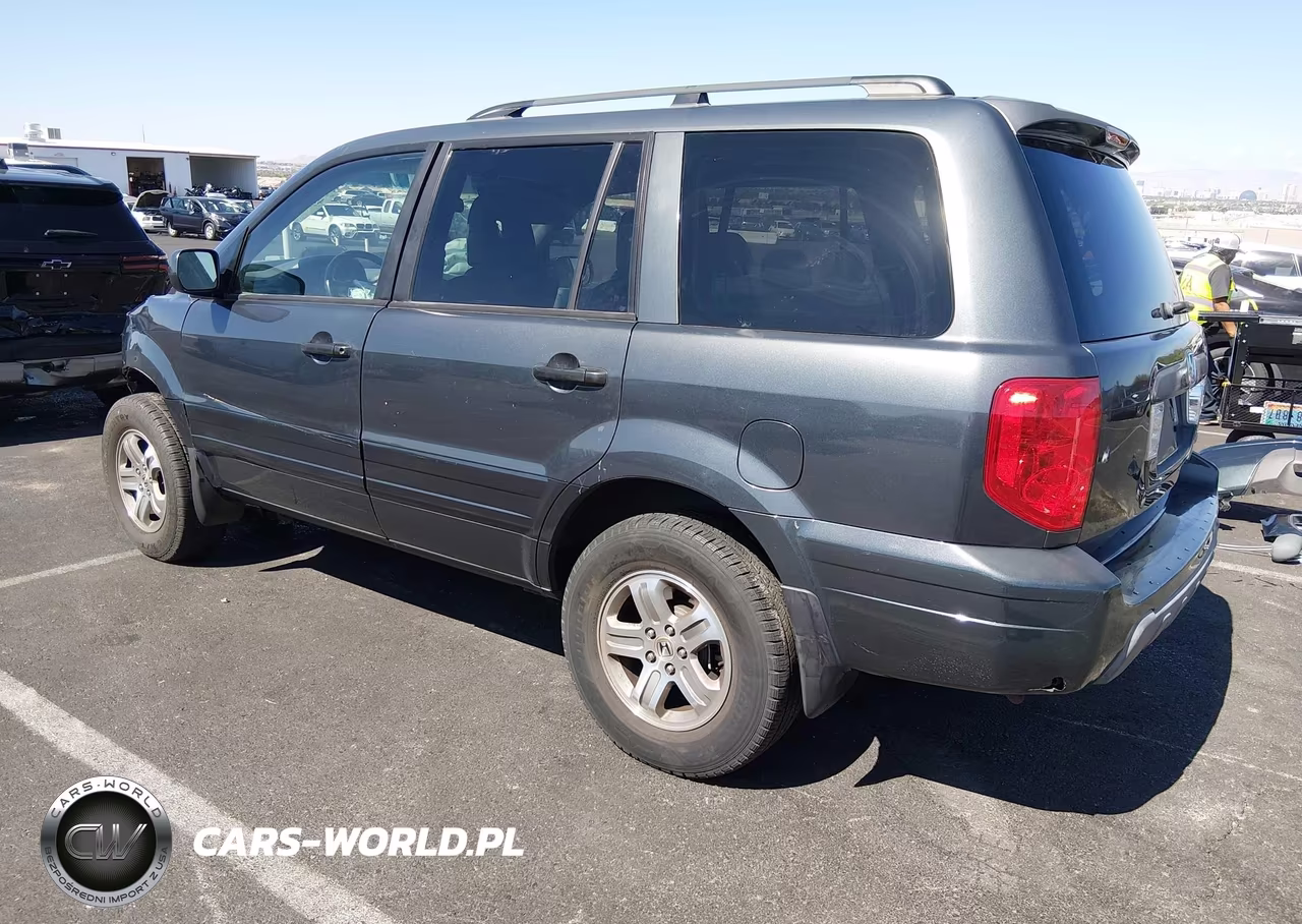 2003 Honda Pilot Ex-L VIN:2HKYF18773H542406 - 3