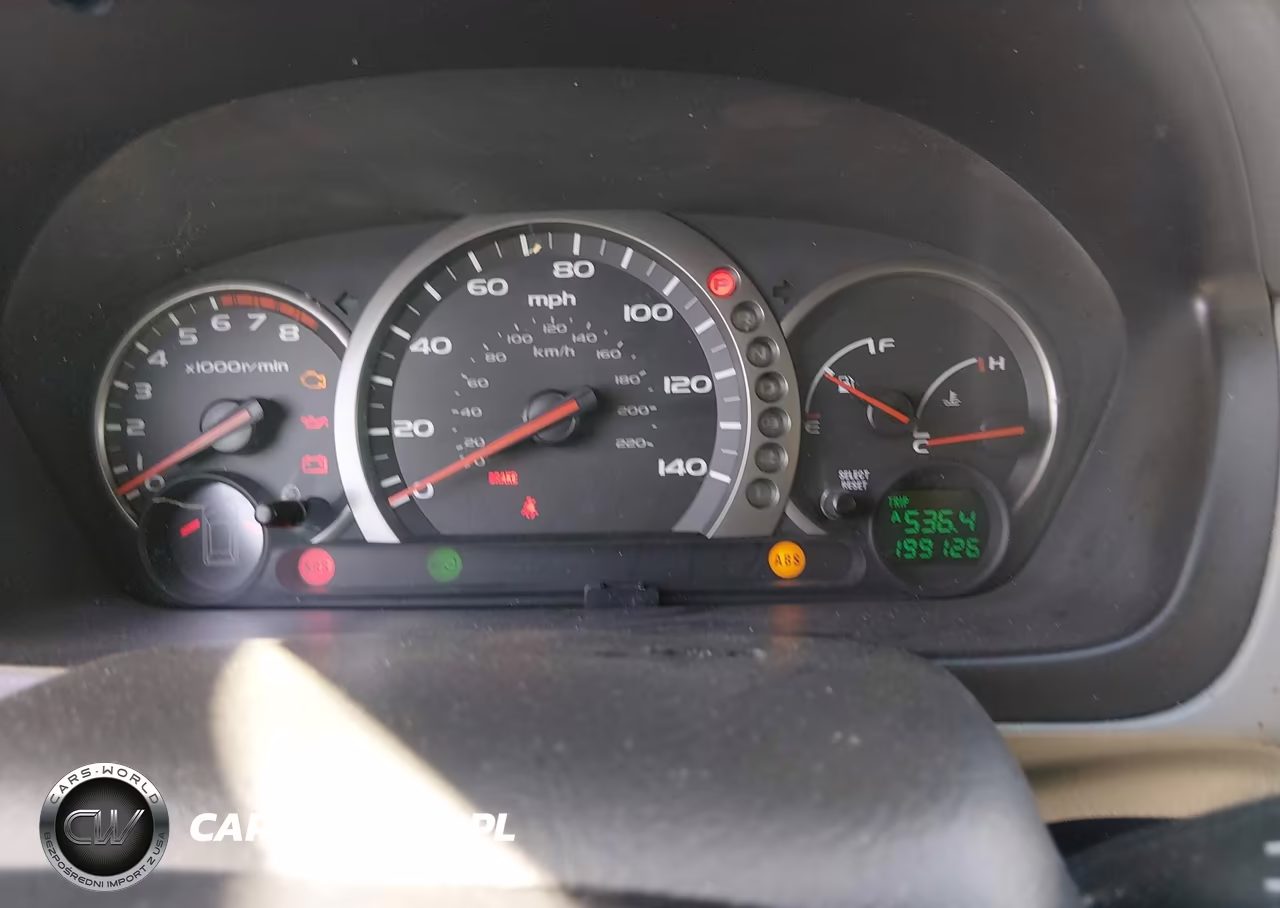 2003 Honda Pilot Ex-L VIN:2HKYF18773H542406 - 7