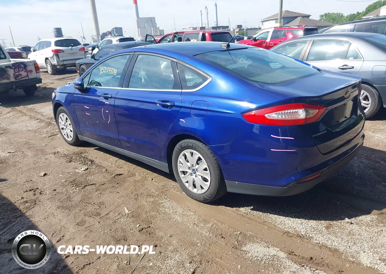 2014 Ford Fusion S VIN:1FA6P0G73E5364762 - 3