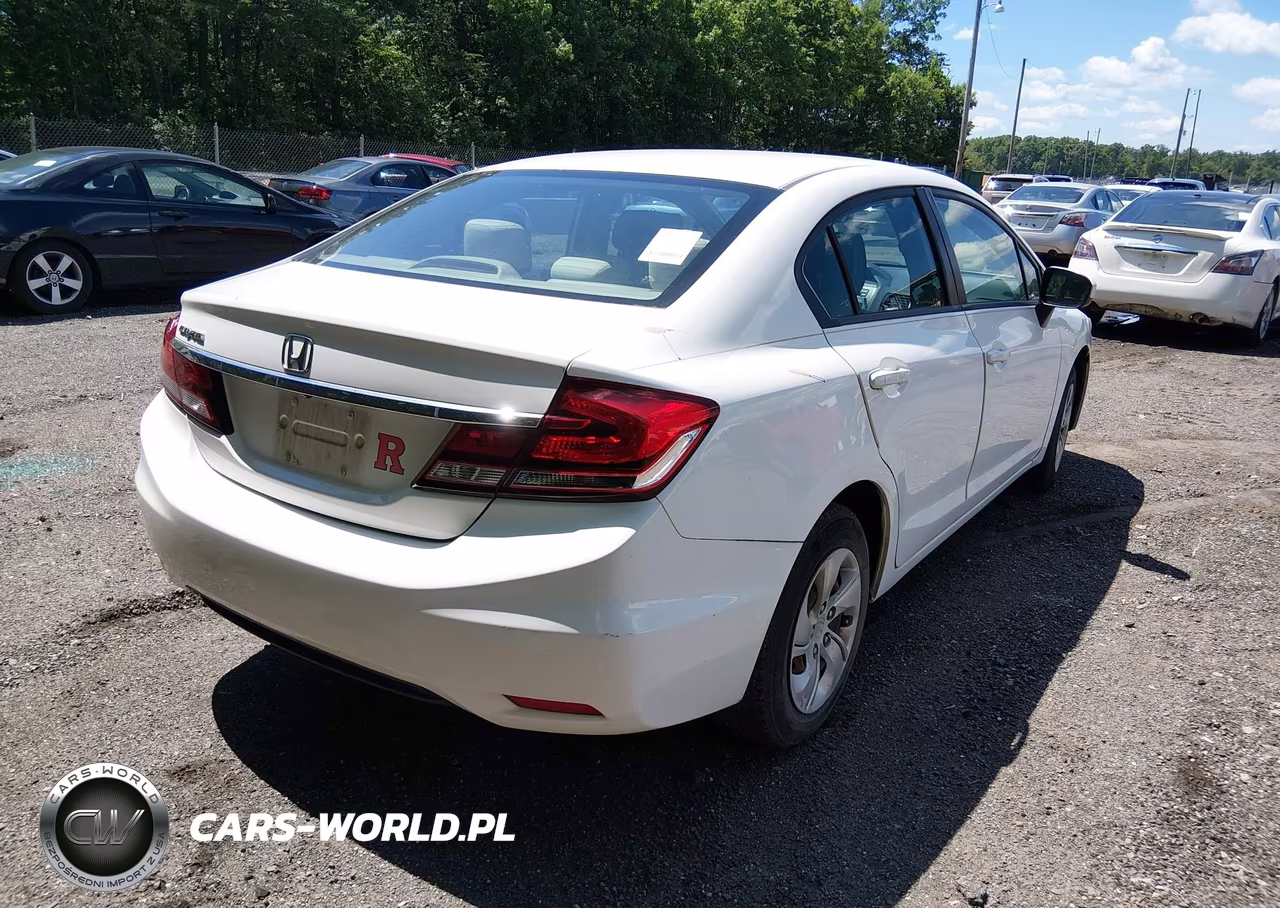 2015 Honda Civic Lx VIN:19XFB2F55FE206949 - 4