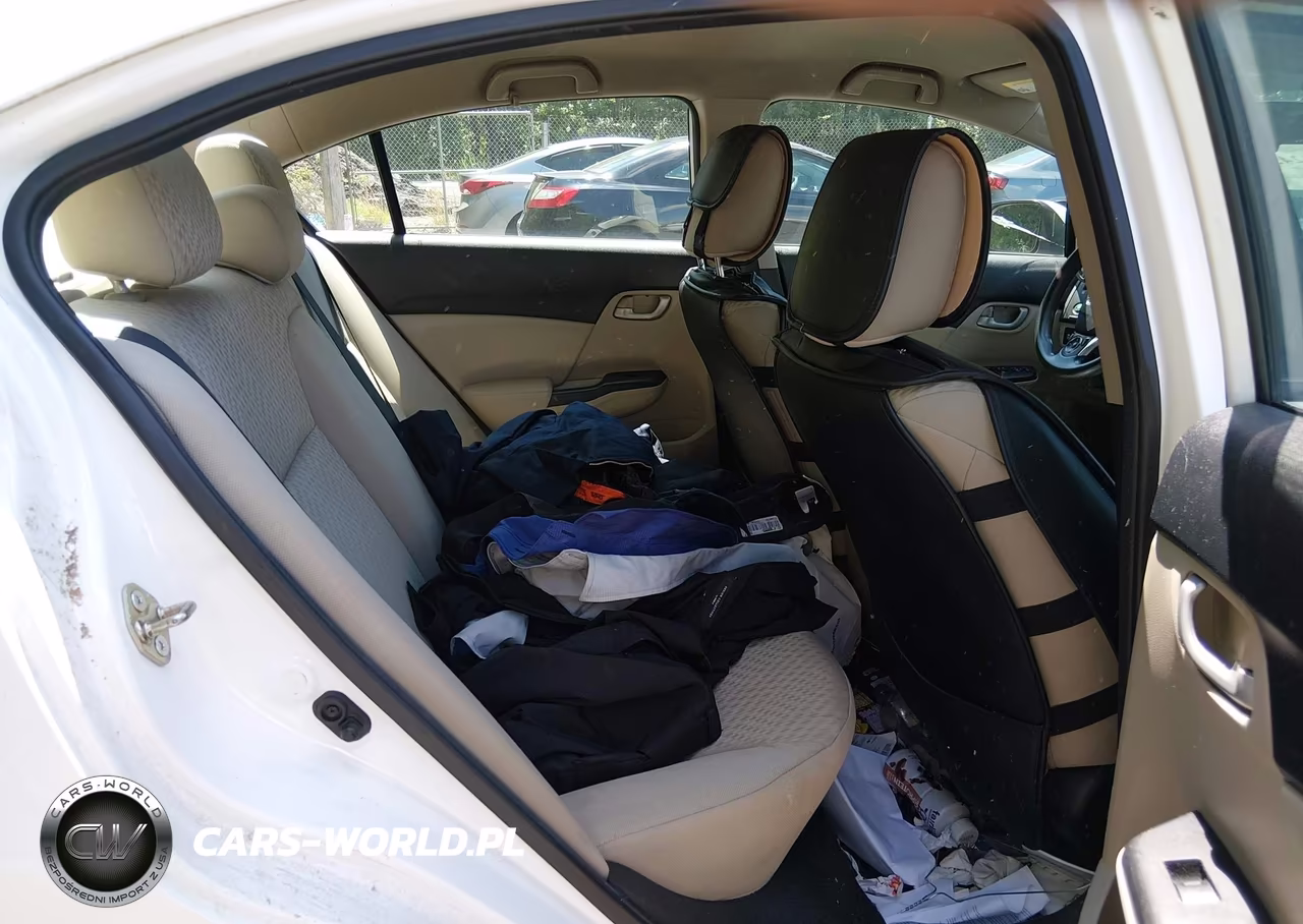 2015 Honda Civic Lx VIN:19XFB2F55FE206949 - 8
