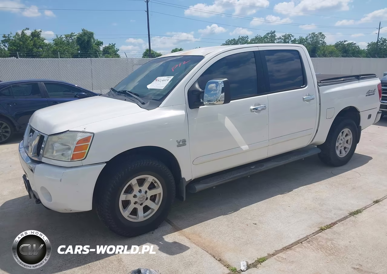 2004 Nissan Titan Se VIN:1N6AA07B04N536915 - 2
