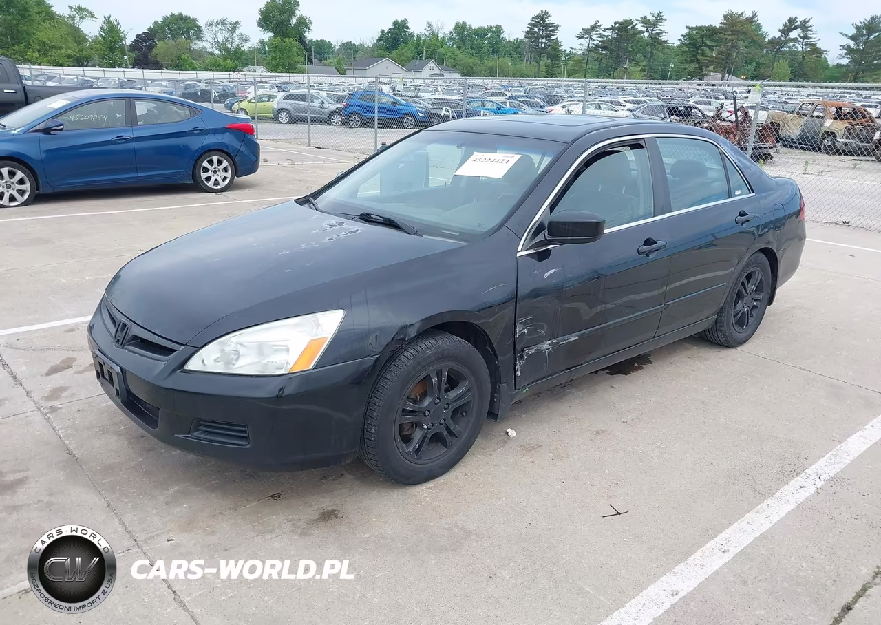 2007 Honda Accord 2.4 Ex VIN:1HGCM56827A170913 - 2