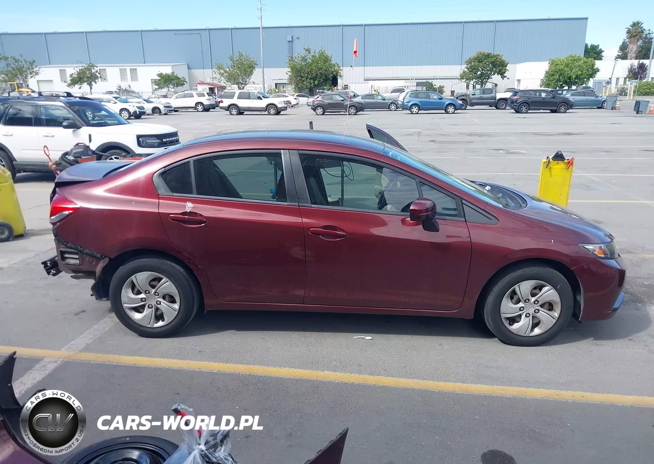 2015 Honda Civic Lx VIN:19XFB2F52FE267966 - 14