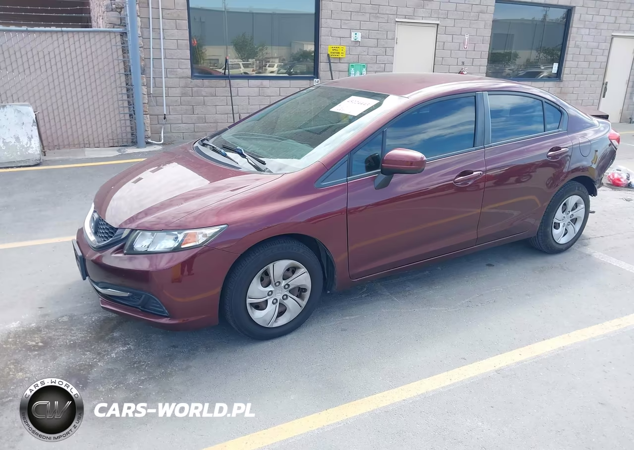 2015 Honda Civic Lx VIN:19XFB2F52FE267966 - 2
