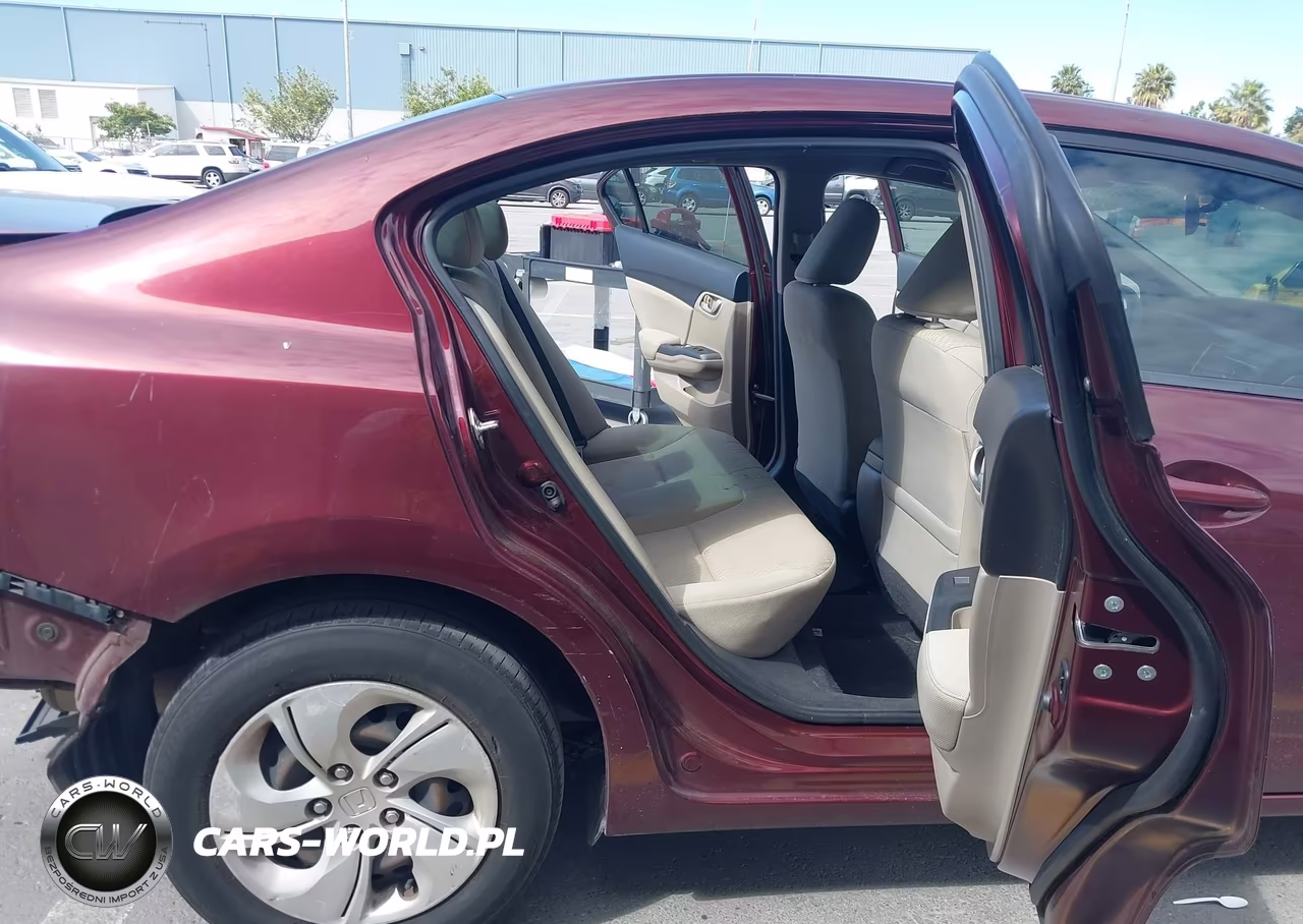 2015 Honda Civic Lx VIN:19XFB2F52FE267966 - 8
