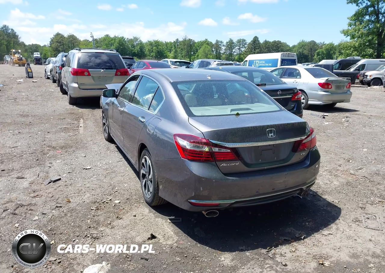 2017 Honda Accord Ex-L V6 VIN:1HGCR3F87HA037734 - 3