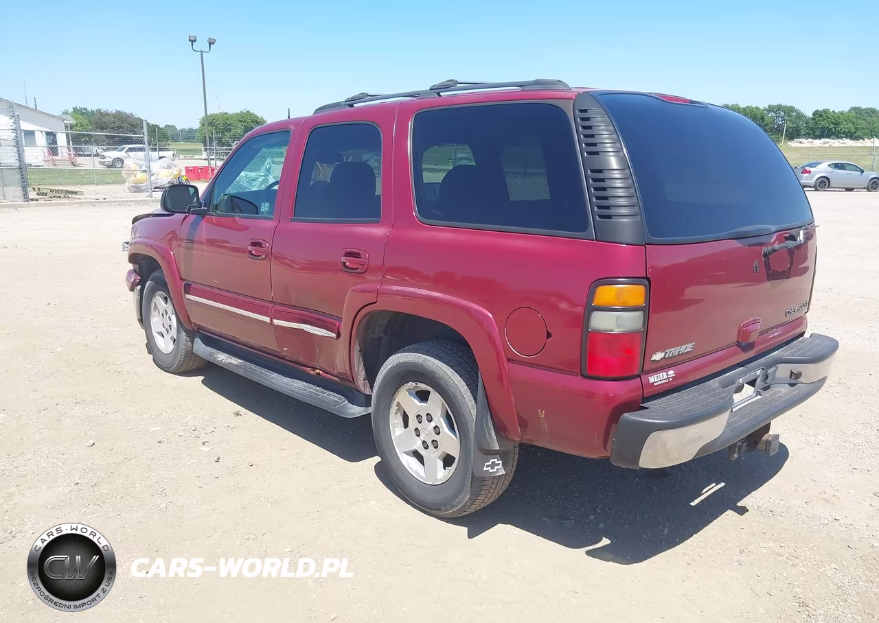 2005 Chevrolet Tahoe Lt VIN:1GNEK13T85J194605 - 3