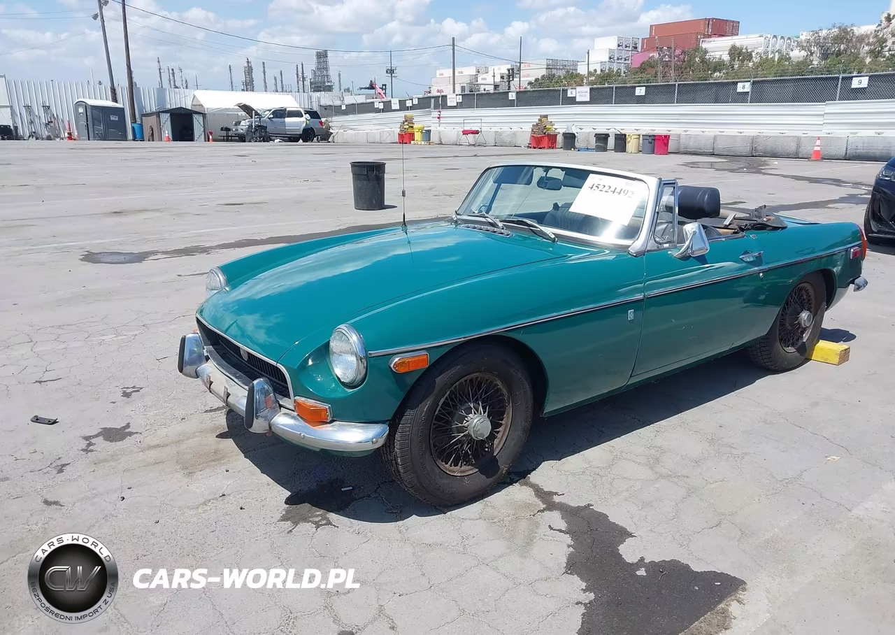 1972 Mg Mgb VIN:GHN5UC276210G - 2