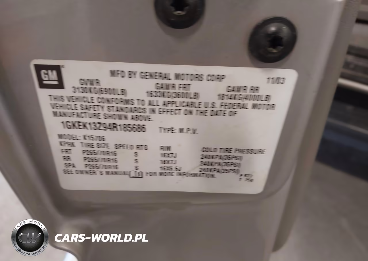2004 GMC Yukon Sle VIN:1GKEK13Z94R185686 - 9