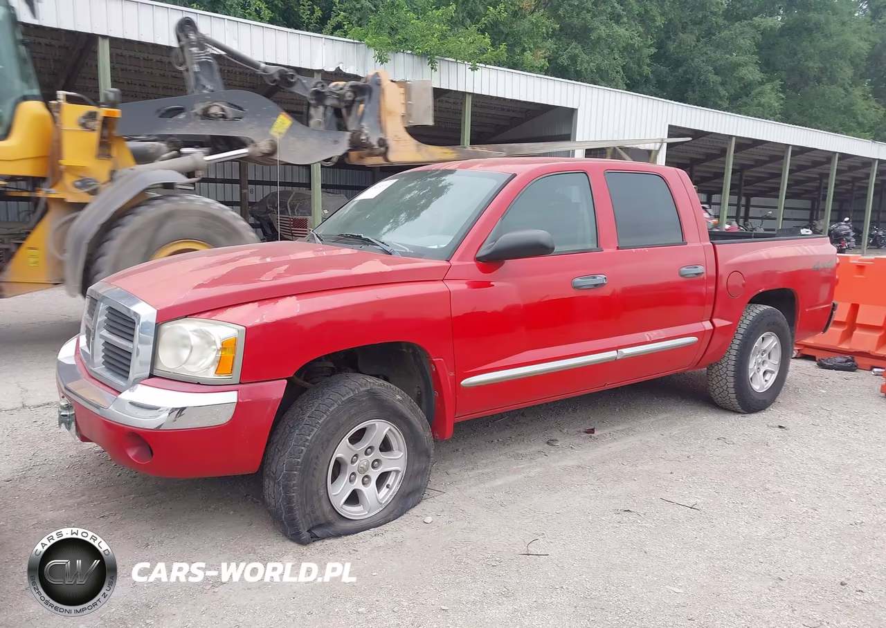 2005 Dodge Dakota Laramie VIN:1D7HW58N85S219515 - 2