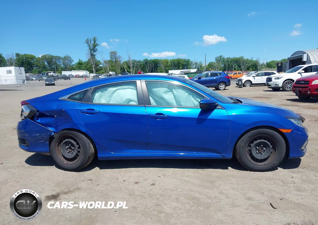 2019 Honda Civic Lx VIN:2HGFC2F68KH543606 - 13