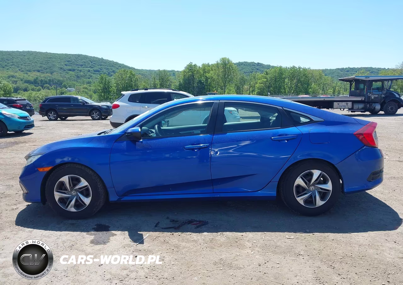 2019 Honda Civic Lx VIN:2HGFC2F68KH543606 - 14