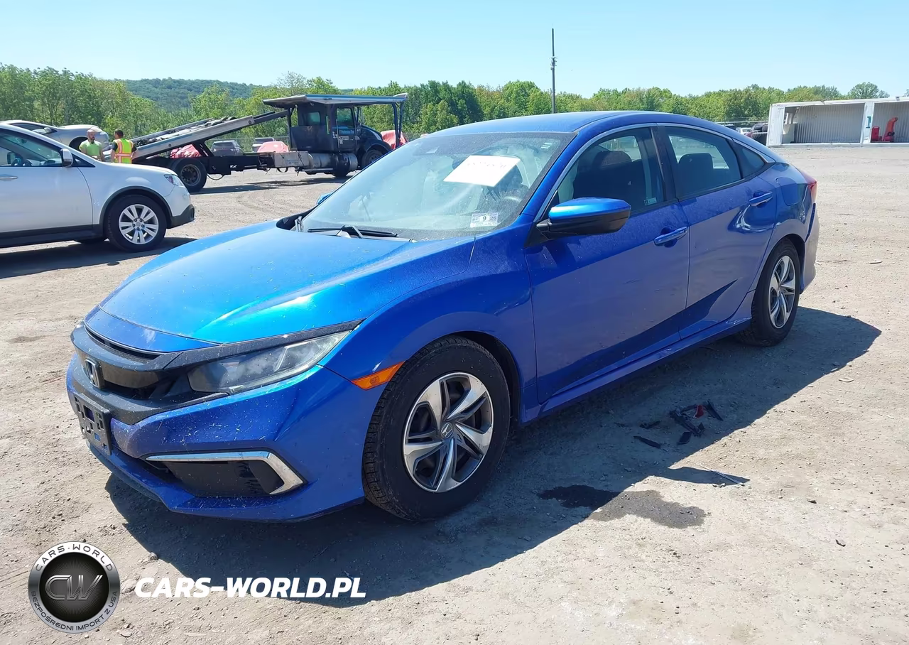 2019 Honda Civic Lx VIN:2HGFC2F68KH543606 - 2