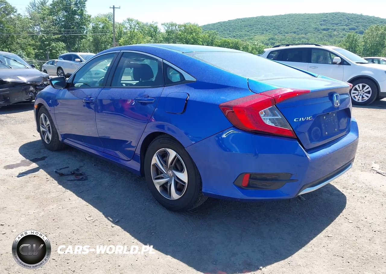 2019 Honda Civic Lx VIN:2HGFC2F68KH543606 - 3