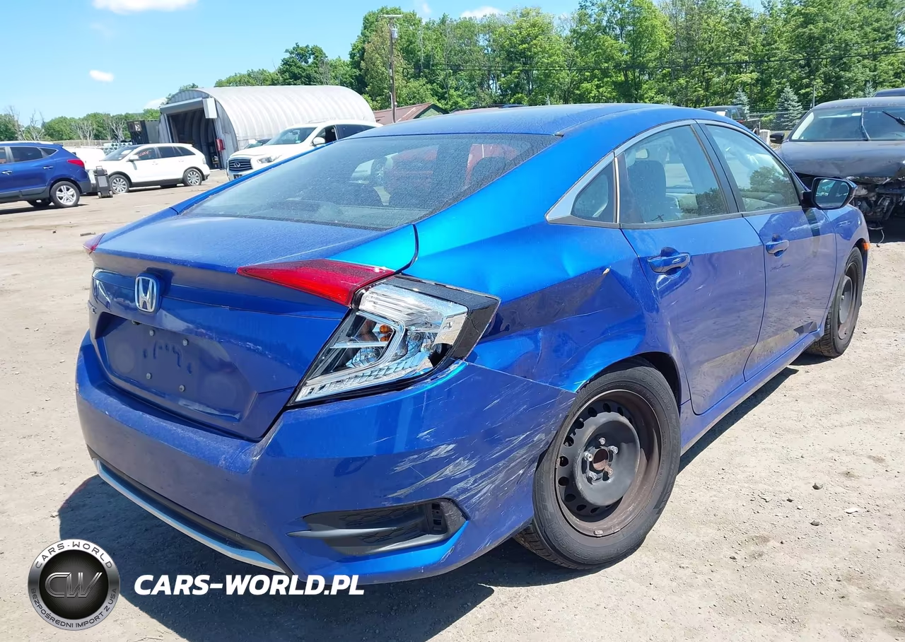 2019 Honda Civic Lx VIN:2HGFC2F68KH543606 - 6