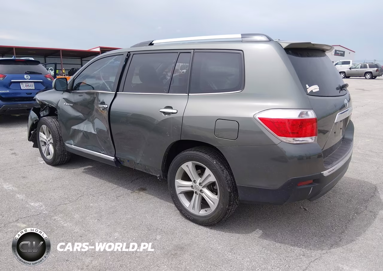 2013 Toyota Highlander Limited V6 VIN:5TDYK3EH3DS137787 - 3