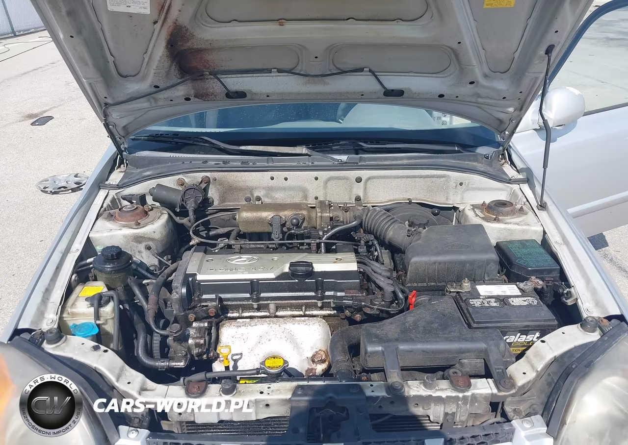 2005 Hyundai Accent Gls VIN:KMHCG45C15U636859 - 10
