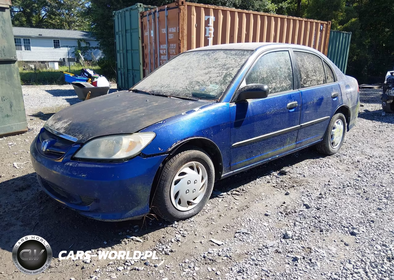 2005 Honda Civic Vp VIN:1HGES16315L019218 - 2