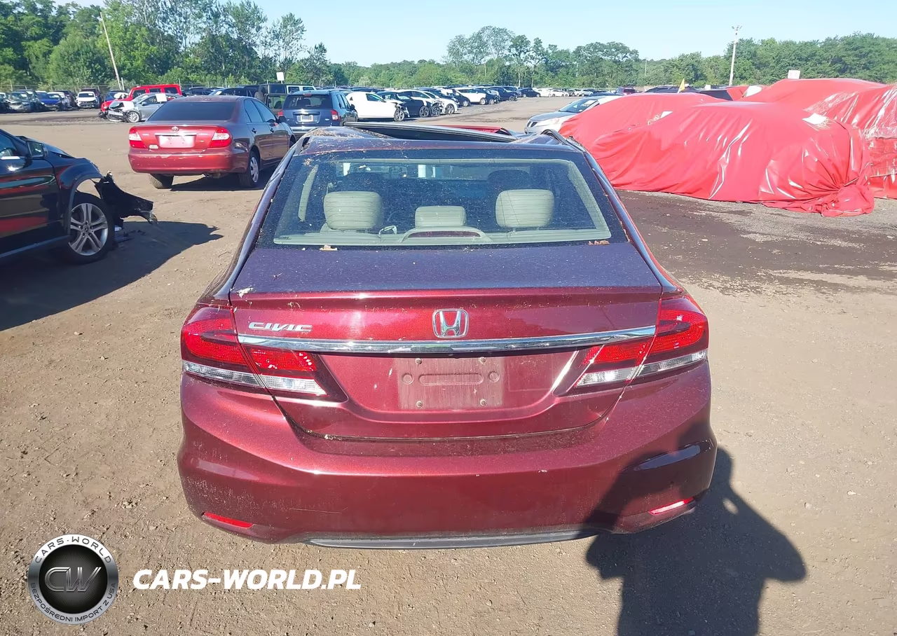 2014 Honda Civic Ex-L VIN:19XFB2F92EE275888 - 16