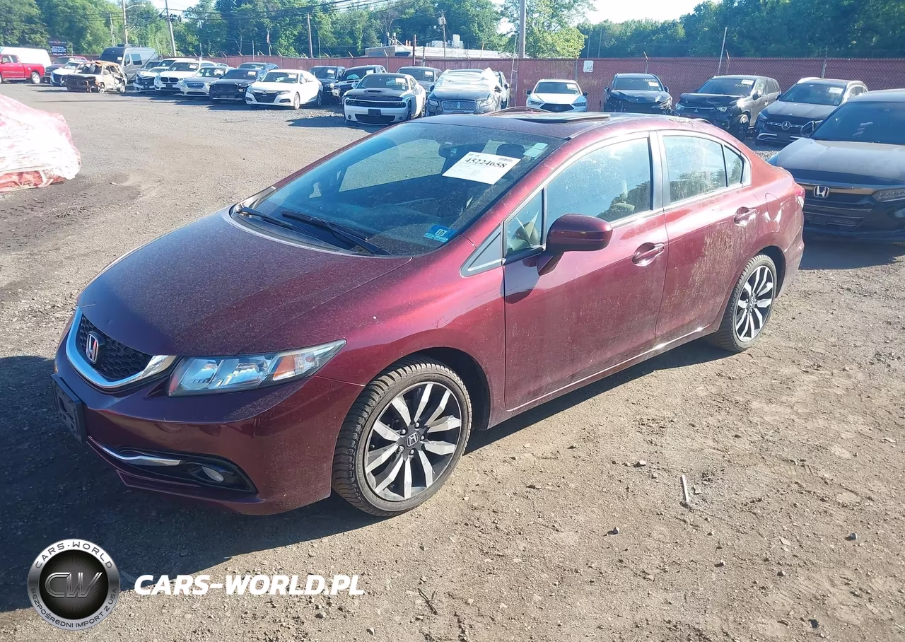 2014 Honda Civic Ex-L VIN:19XFB2F92EE275888 - 2