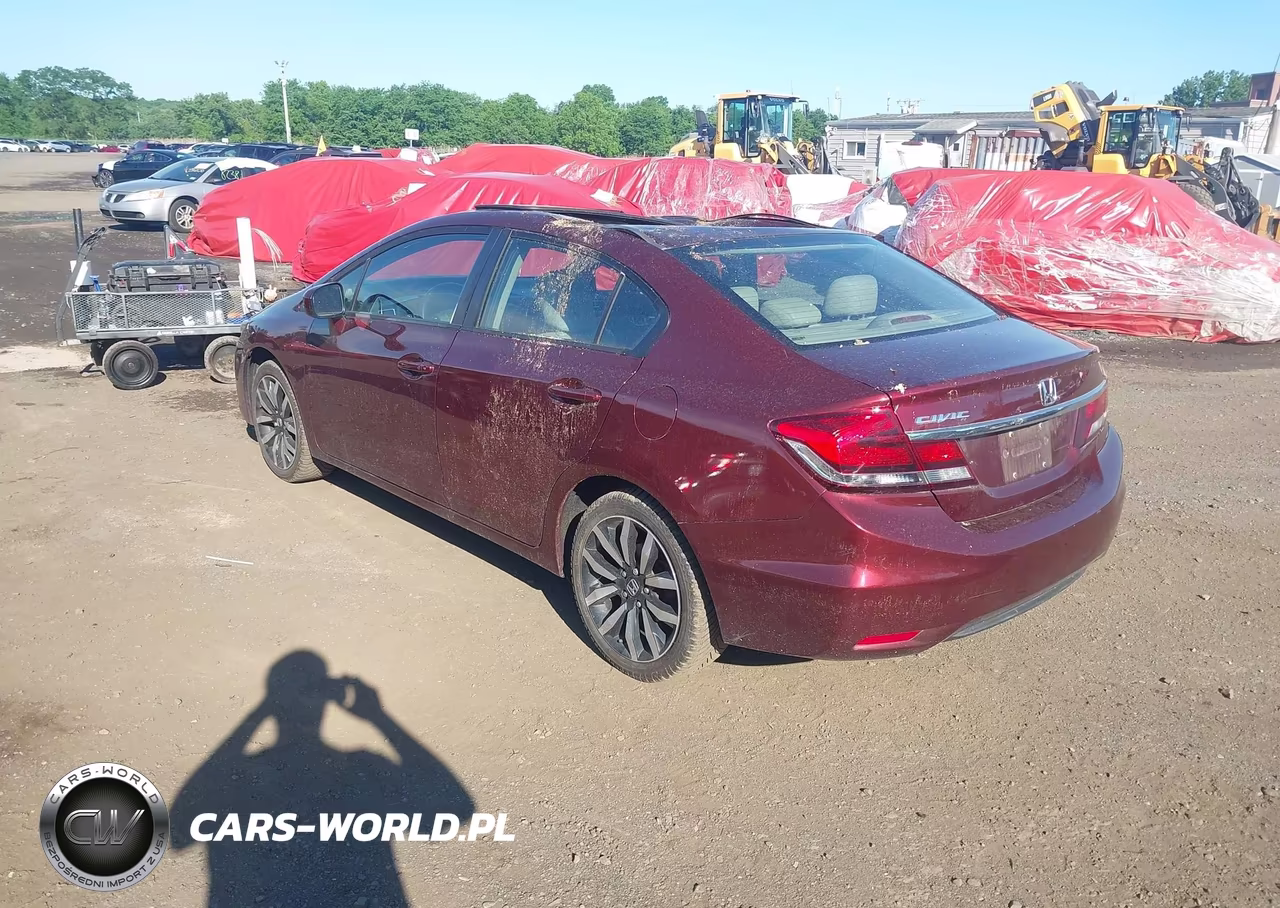 2014 Honda Civic Ex-L VIN:19XFB2F92EE275888 - 3
