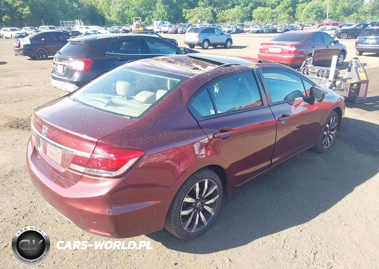 2014 Honda Civic Ex-L VIN:19XFB2F92EE275888 - 6