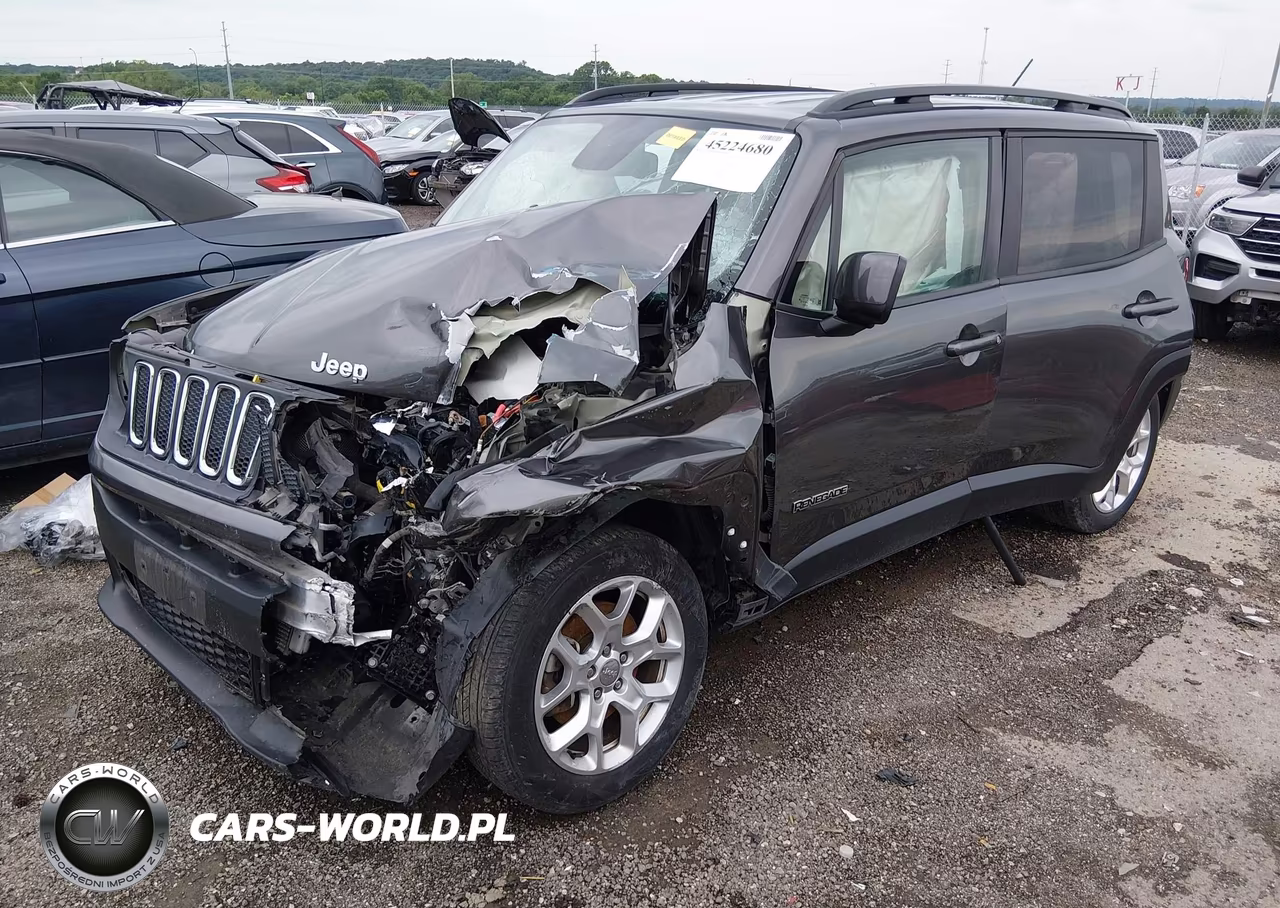 2017 Jeep Renegade Latitude Fwd VIN:ZACCJABB1HPG46040 - 2