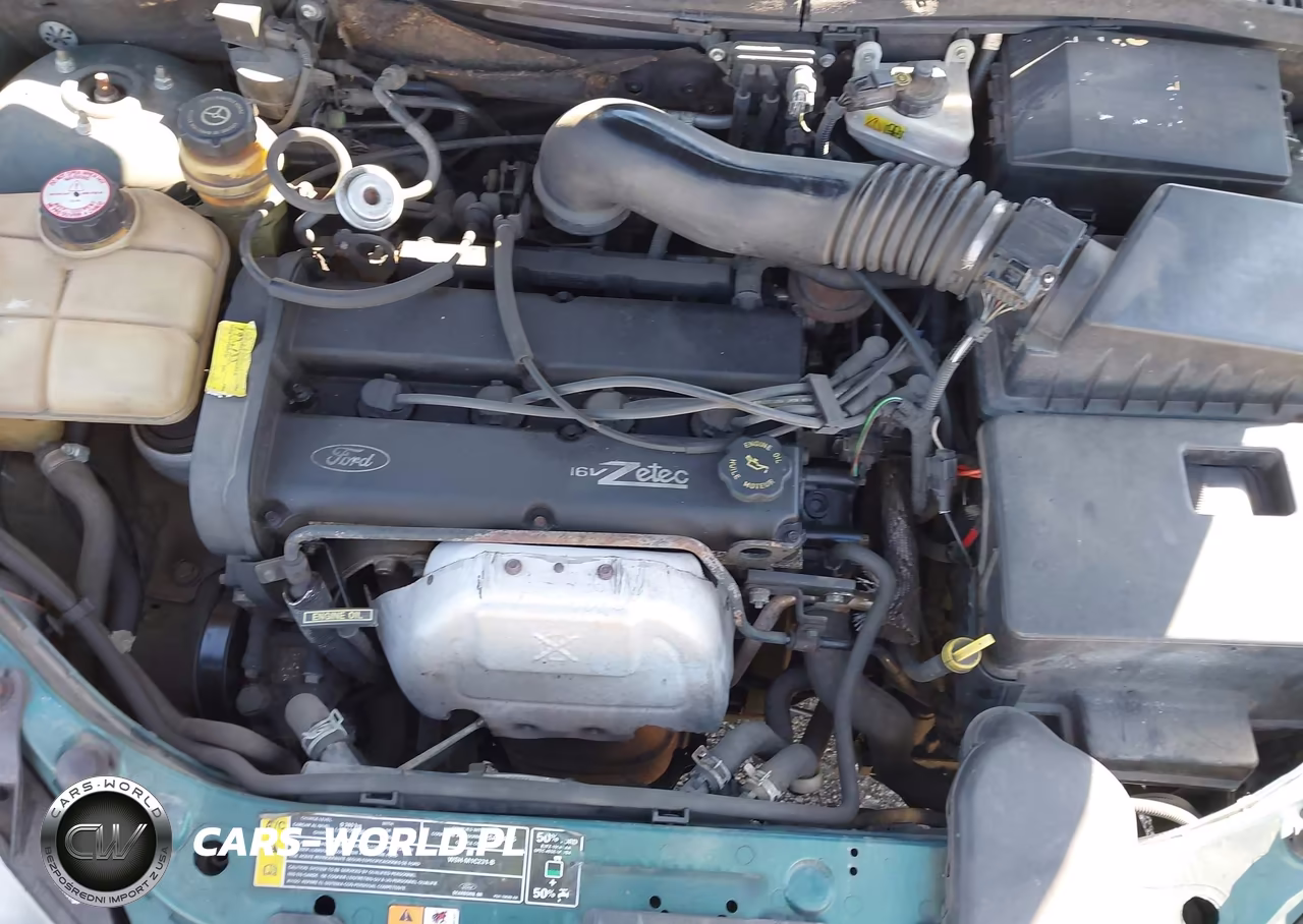 2000 Ford Focus Se VIN:1FAFP3430YW334605 - 10