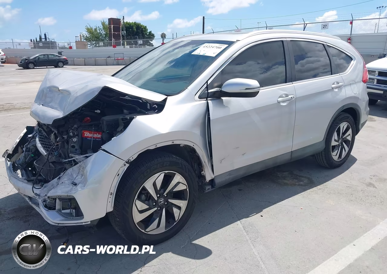 2016 Honda Cr-V Touring VIN:5J6RM3H96GL007750 - 2