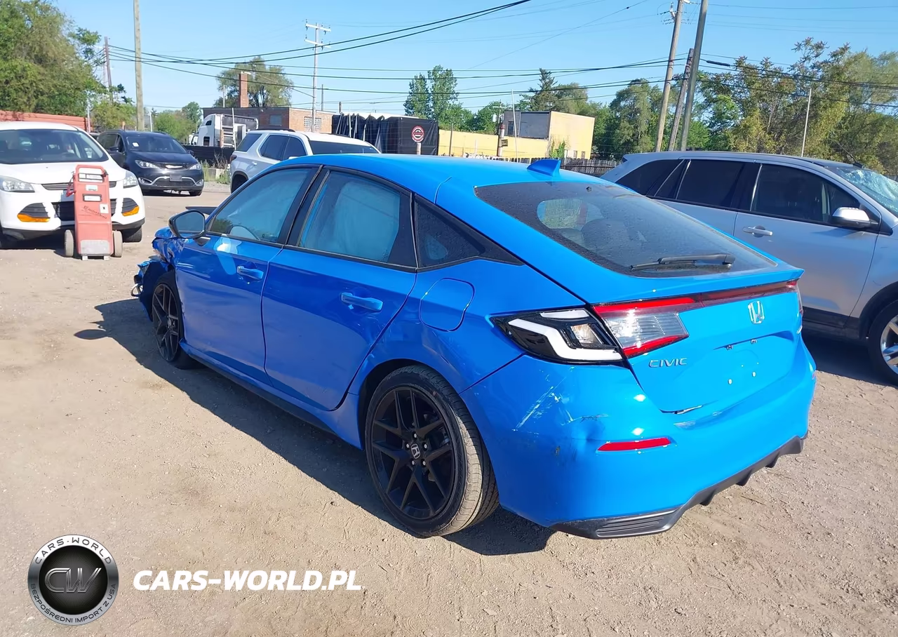 2024 Honda Civic Sport VIN:19XFL2H87RE042032 - 3