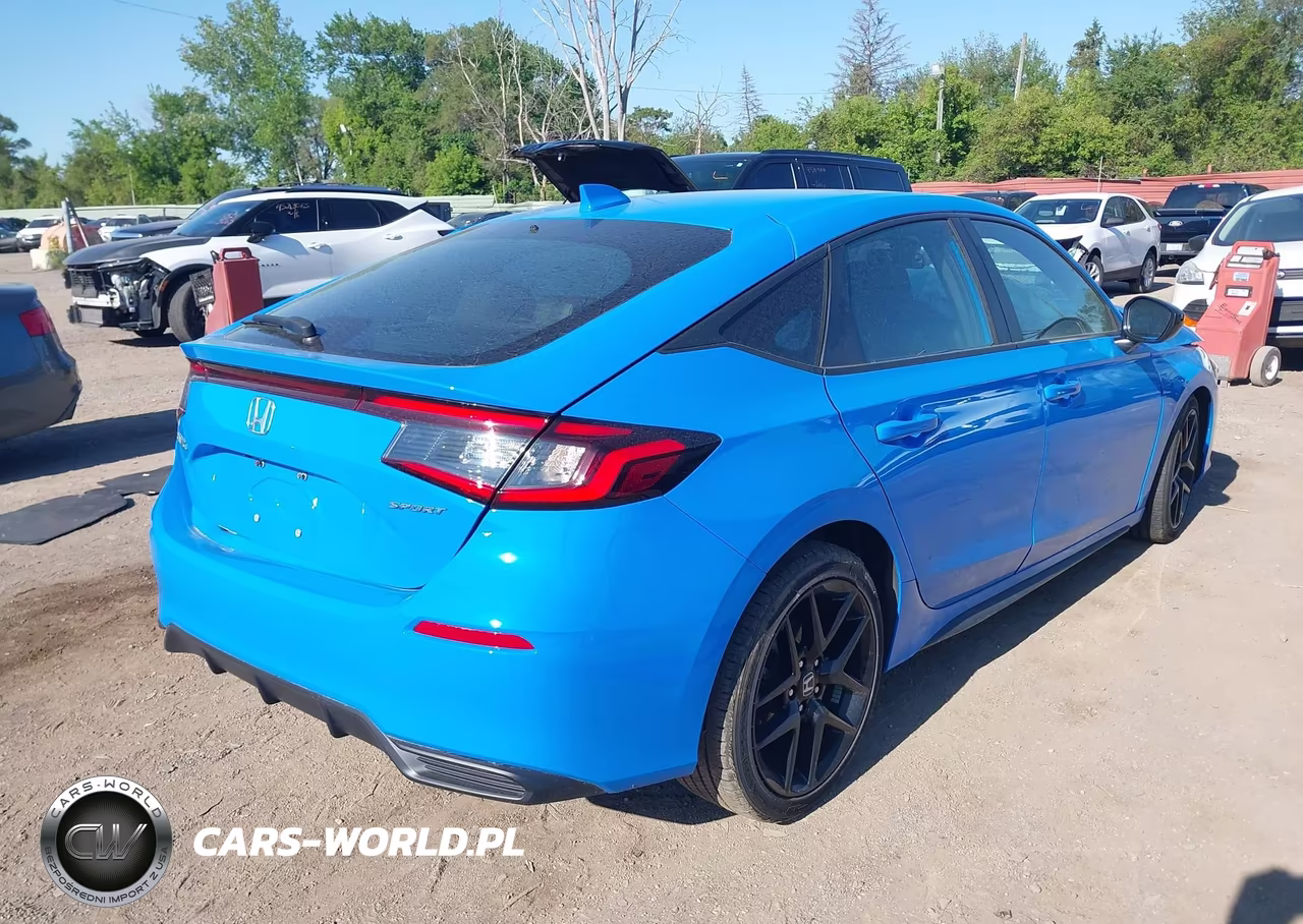 2024 Honda Civic Sport VIN:19XFL2H87RE042032 - 4