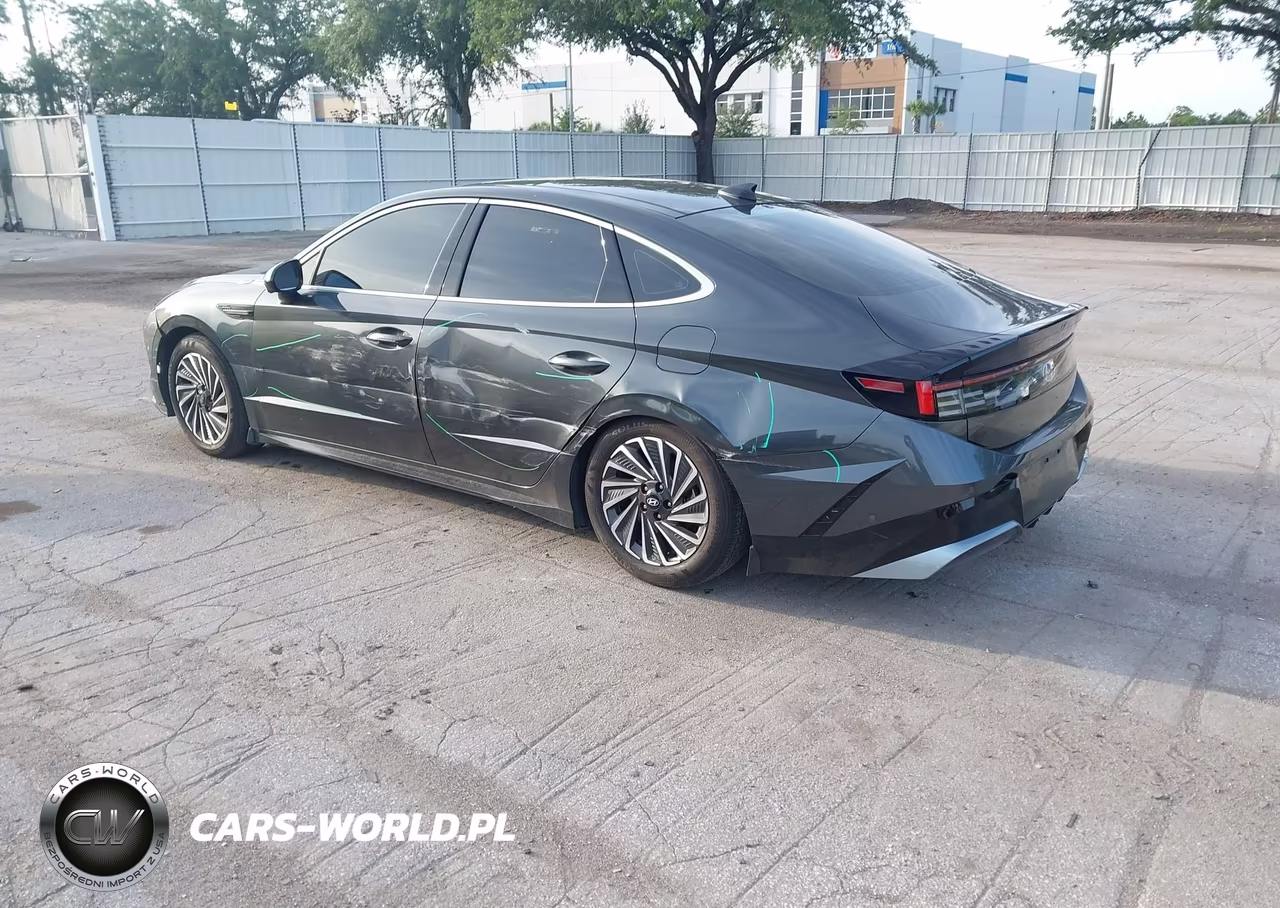 2025 Hyundai Sonata Hybrid Limited VIN:KMHL54JJ5SA110838 - 3
