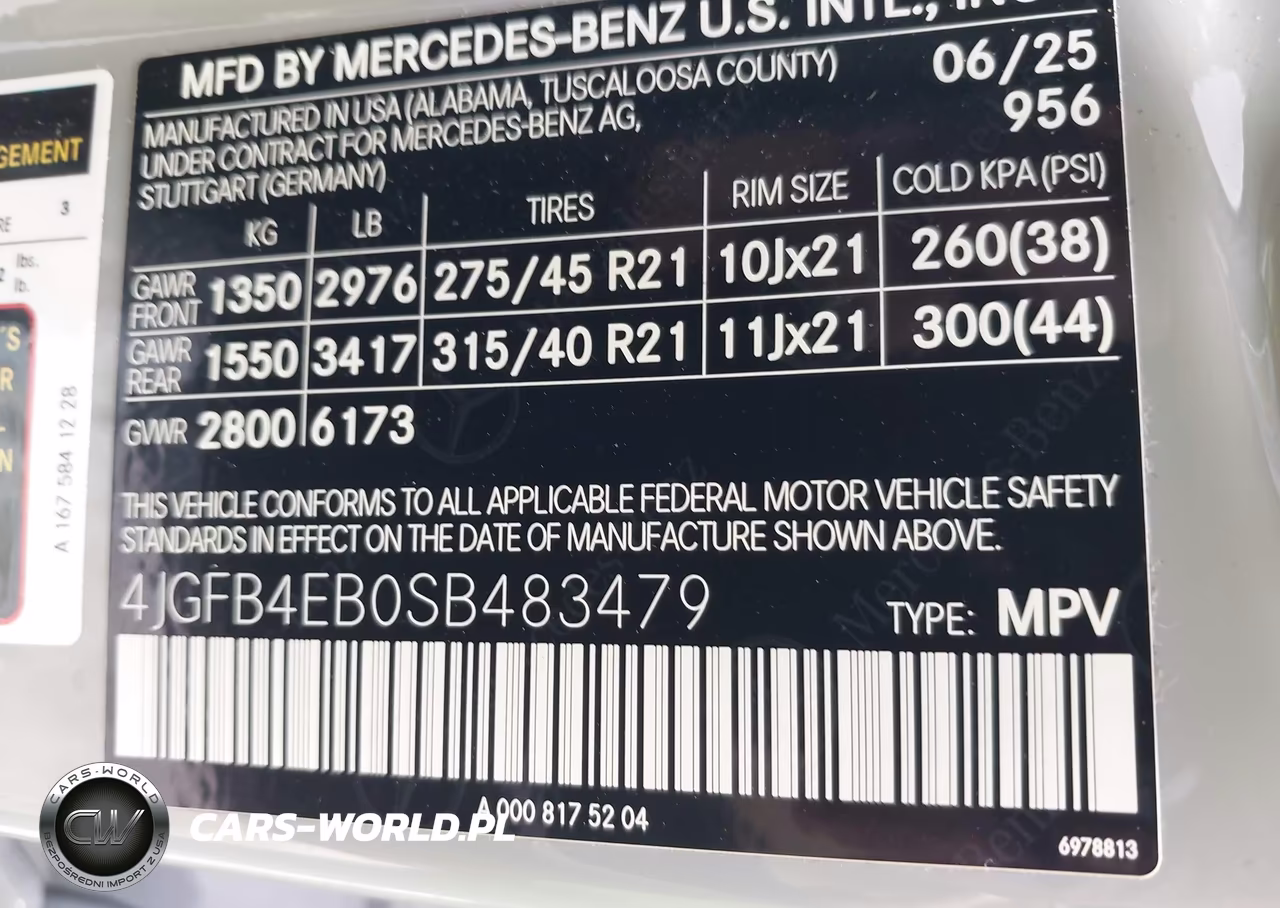 2025 Mercedes-Benz Gle 350 VIN:4JGFB4EB0SB483479 - 9