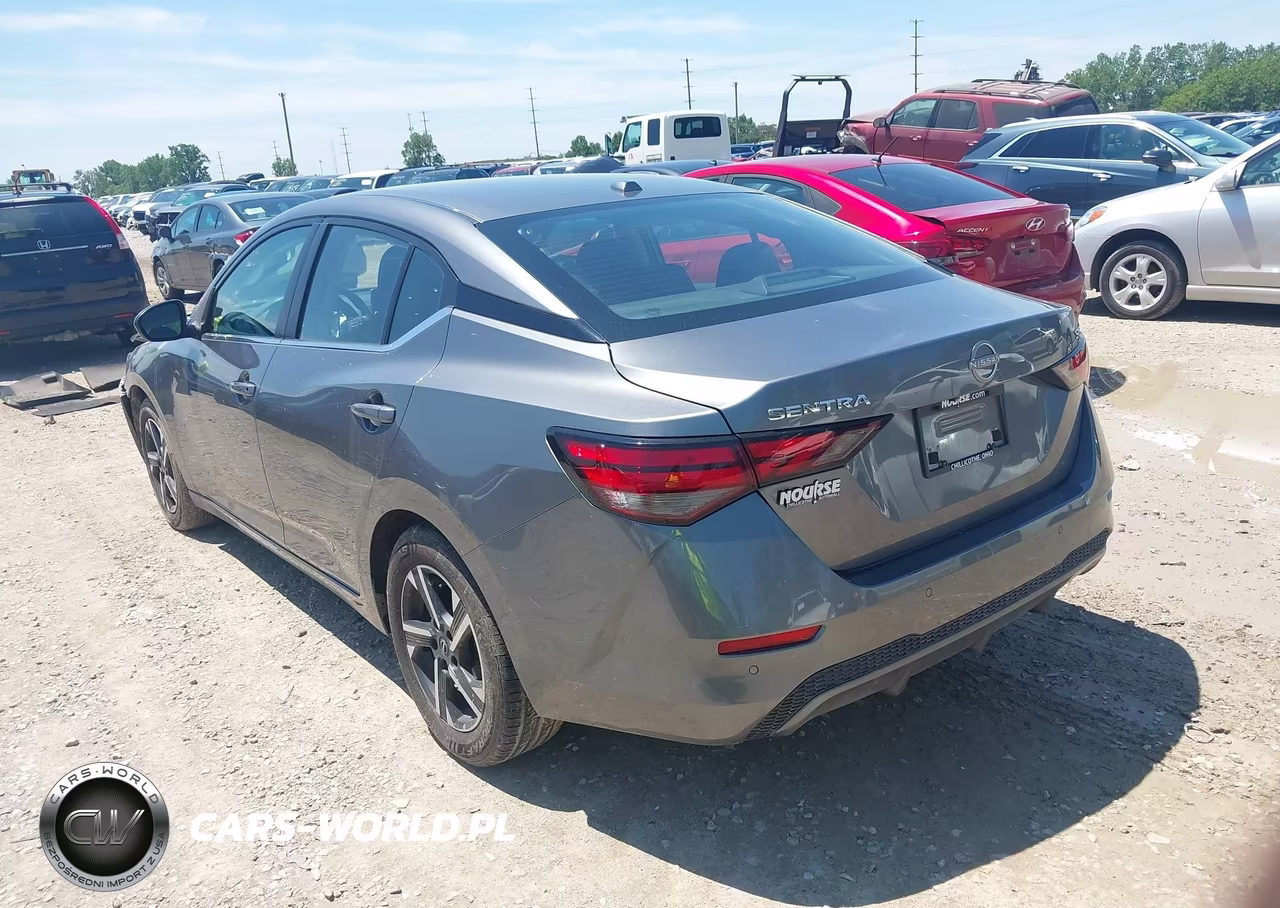 2024 Nissan Sentra Sv Xtronic Cvt VIN:3N1AB8CV7RY218947 - 3
