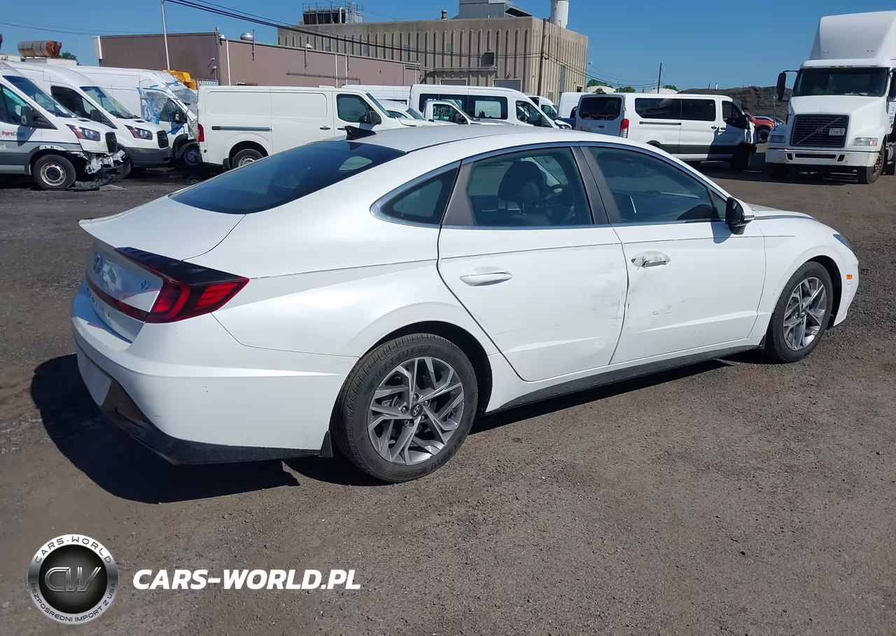 2020 Hyundai Sonata Sel VIN:5NPEL4JA7LH046864 - 4