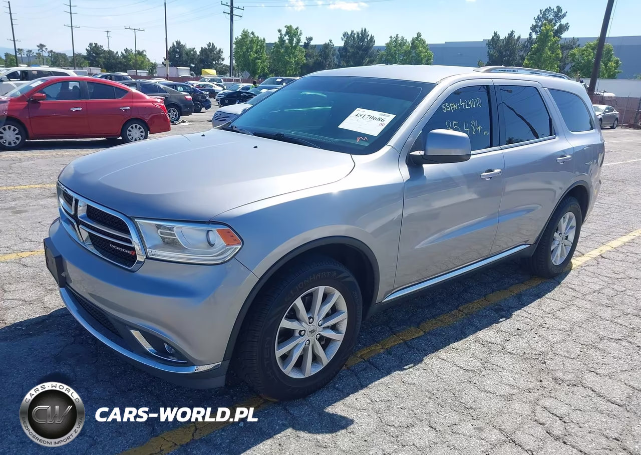 2019 Dodge Durango Sxt Awd VIN:1C4RDJAG5KC839804 - 2