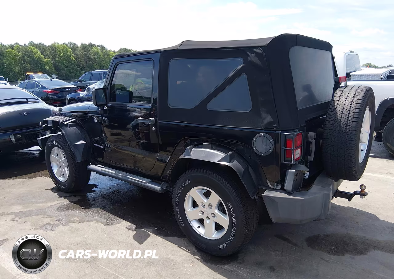 2014 Jeep Wrangler Sport VIN:1C4AJWAG7EL240037 - 3