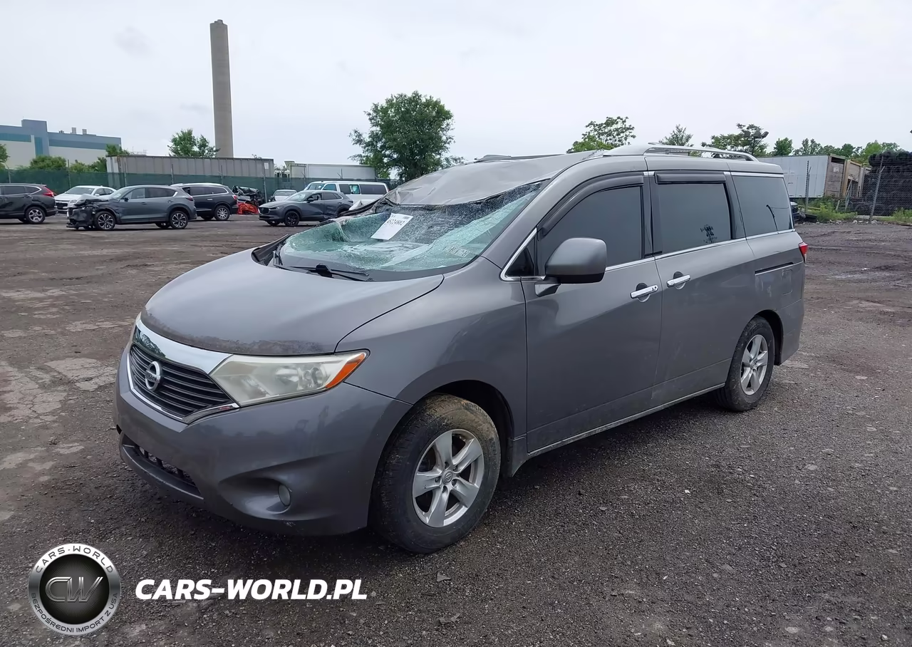 2011 Nissan Quest Sv VIN:JN8AE2KP7B9008417 - 2