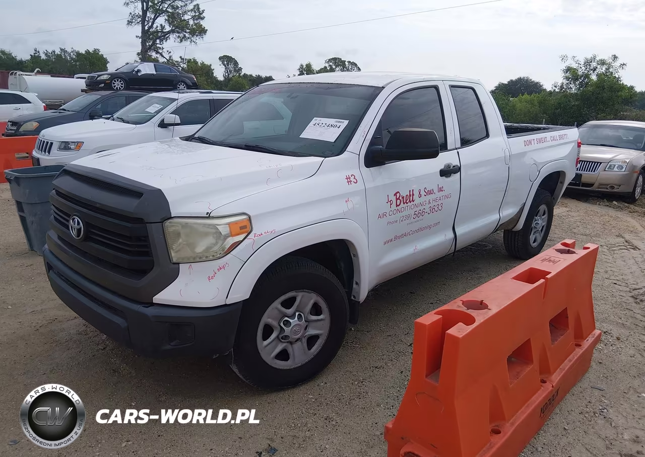 2014 Toyota Tundra Sr V6 VIN:5TFRU5F15EX032627 - 2