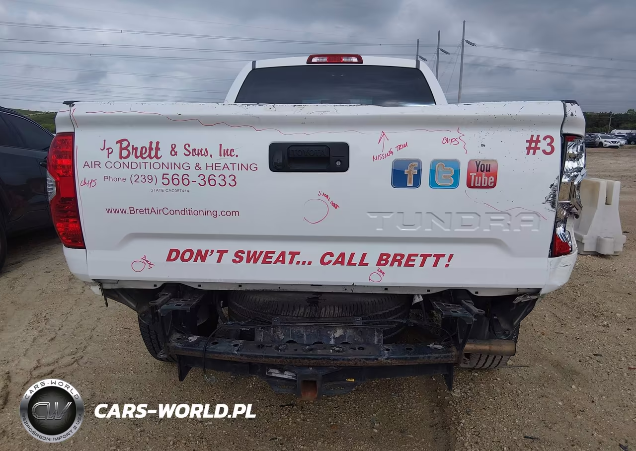 2014 Toyota Tundra Sr V6 VIN:5TFRU5F15EX032627 - 6
