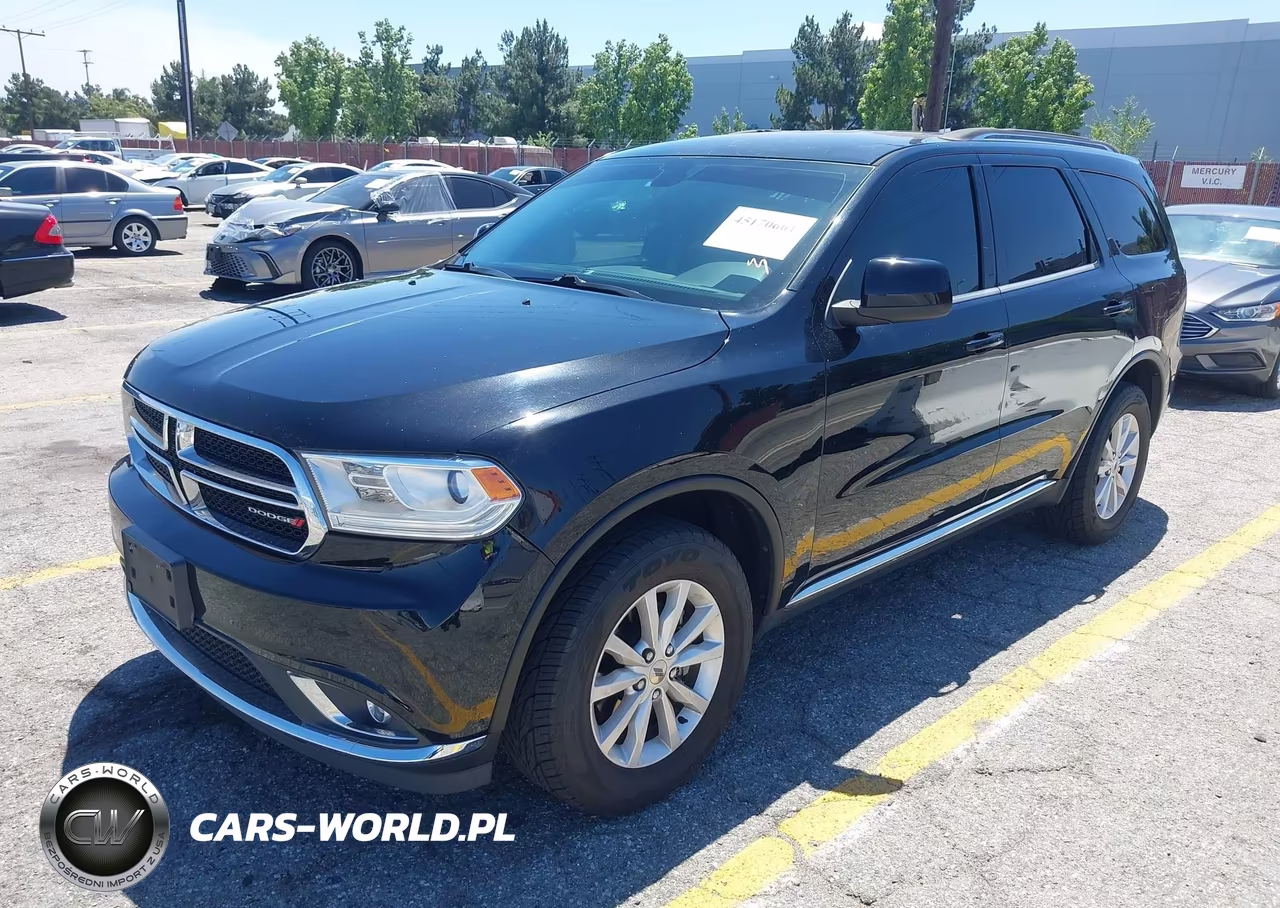 2019 Dodge Durango Sxt Awd VIN:1C4RDJAG5KC744448 - 2