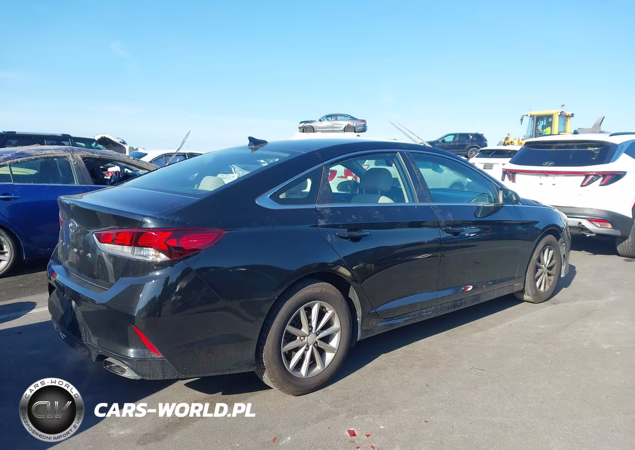 2019 Hyundai Sonata Se VIN:5NPE24AFXKH767127 - 4