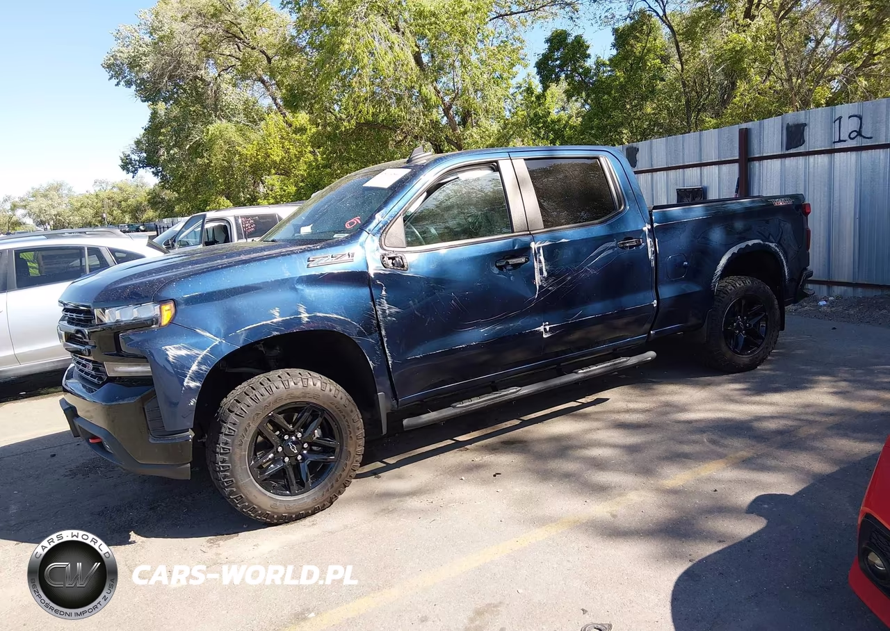 2021 Chevrolet Silverado 1500 4Wd Standard Bed Lt Trail Boss VIN:3GCPYFED0MG344354 - 2