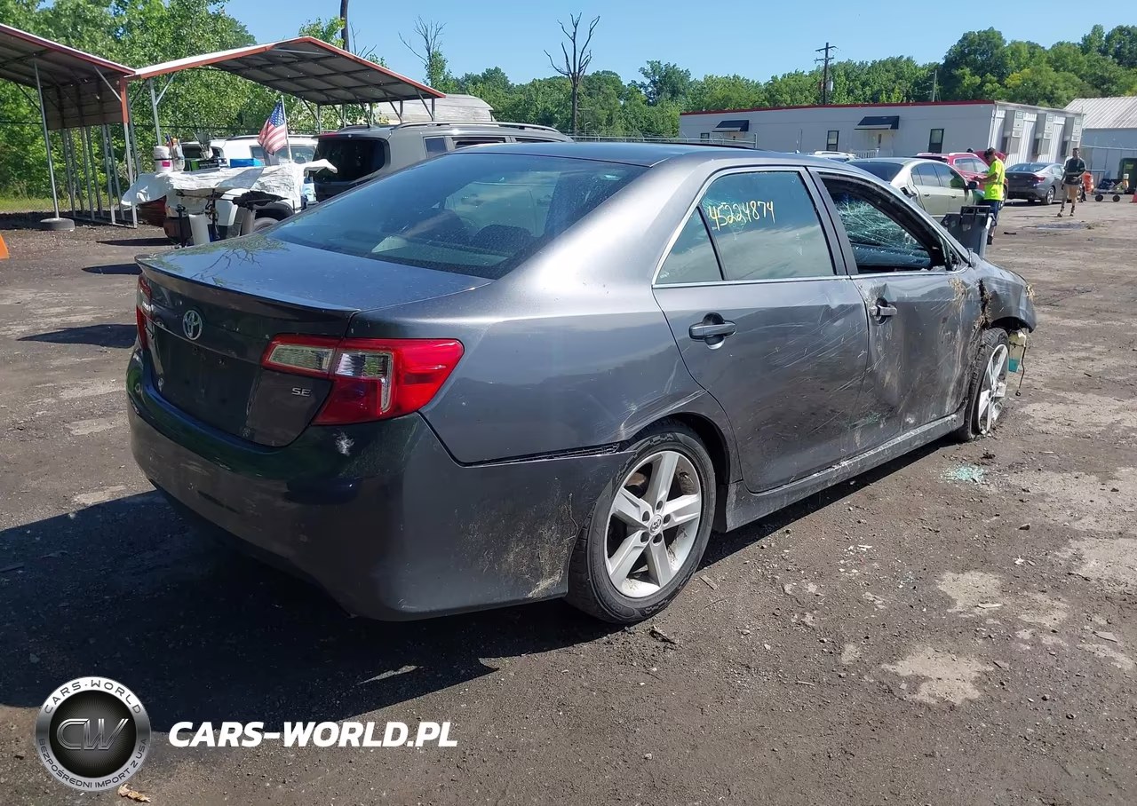 2012 Toyota Camry Se VIN:4T1BF1FK4CU183627 - 4