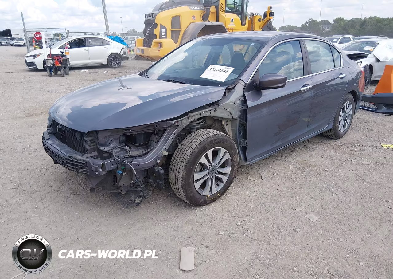 2014 Honda Accord Lx VIN:1HGCR2F37EA197025 - 2
