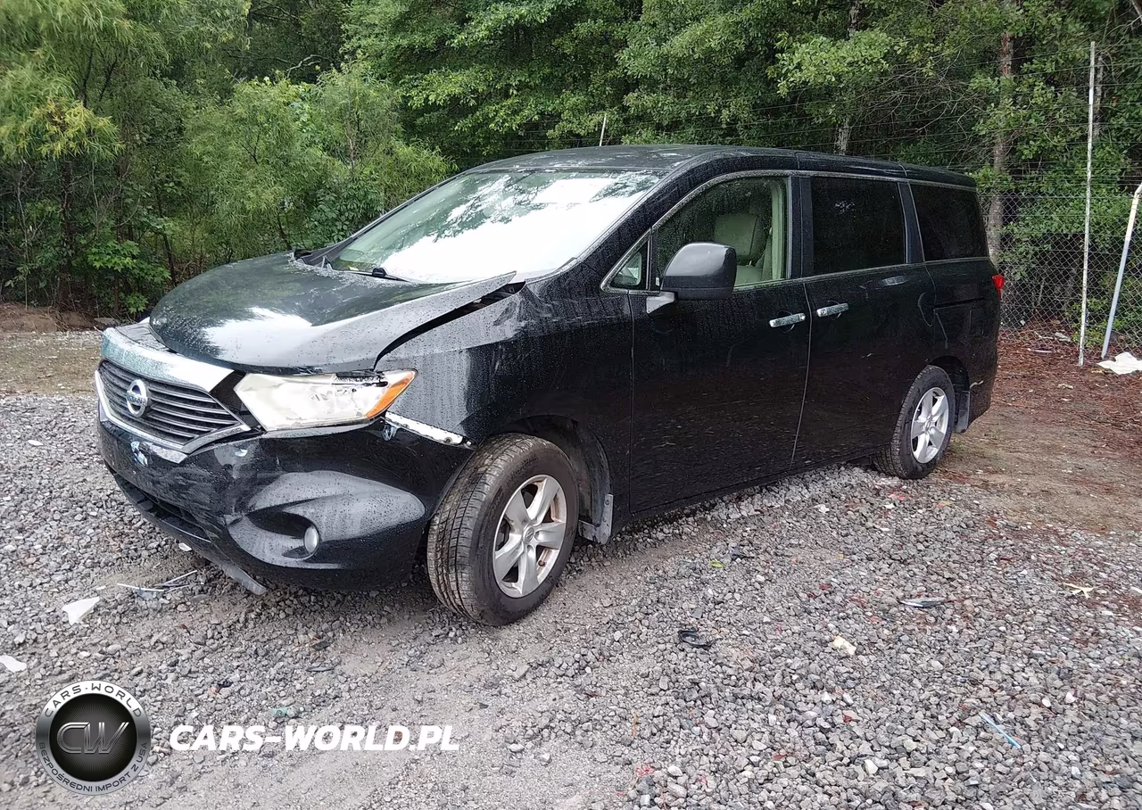 2012 Nissan Quest Sv VIN:JN8AE2KP4C9050867 - 2