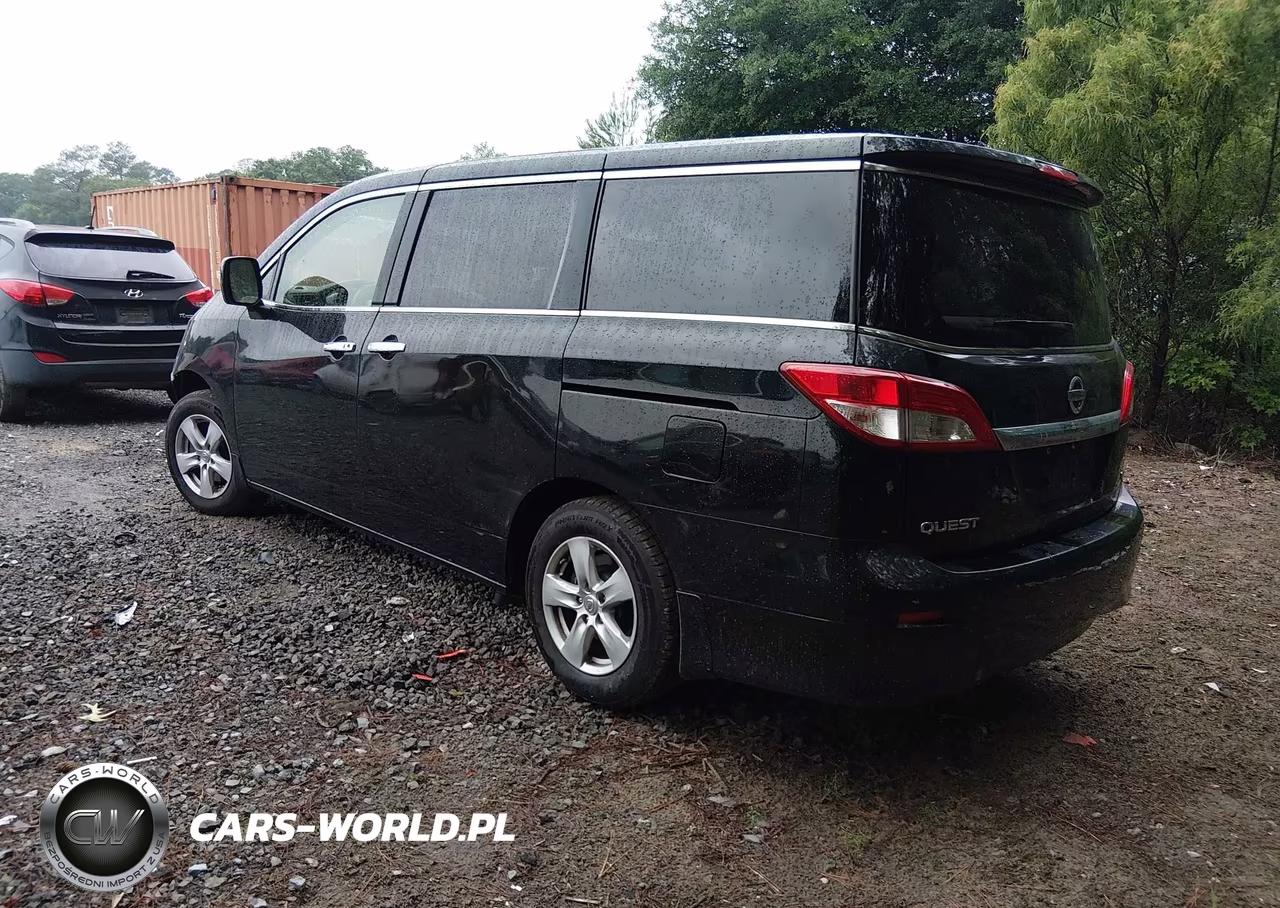 2012 Nissan Quest Sv VIN:JN8AE2KP4C9050867 - 3