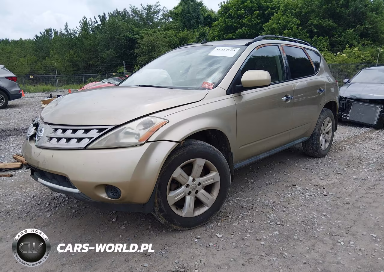 2007 Nissan Murano S VIN:JN8AZ08W57W629249 - 2